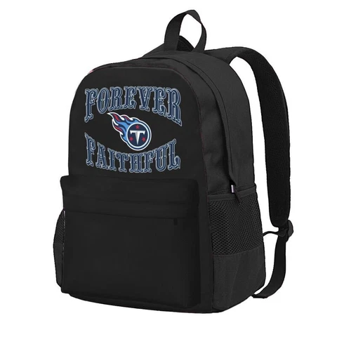 Forever Faithful Tennessee Titans Adult Backpack Large Capacity Travel Bag Cover