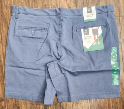 Pantalones Cortos Member's Mark Para Hombre Todos los Días Frente Plano Sarga Azul Índigo Lavado, 40, 9" Foto 1 de 4