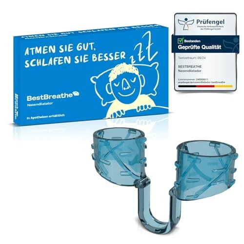 BEST BREATHE Dilatador nasal para una mejor respiración - Reutilizable y alergia