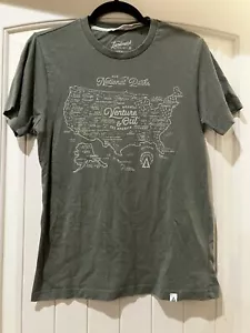 Our National Parks The Landmark Project T-shirt Green Size Small - Picture 1 of 4