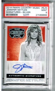 2014 Panini Country Jennifer Nettles Signatures - Silver PSA 9 #34/49 - Picture 1 of 2