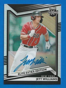 2022 Elite Extra Edition JETT WILLIAMS AUTOGRAPH FOIL #14 METS - Picture 1 of 2