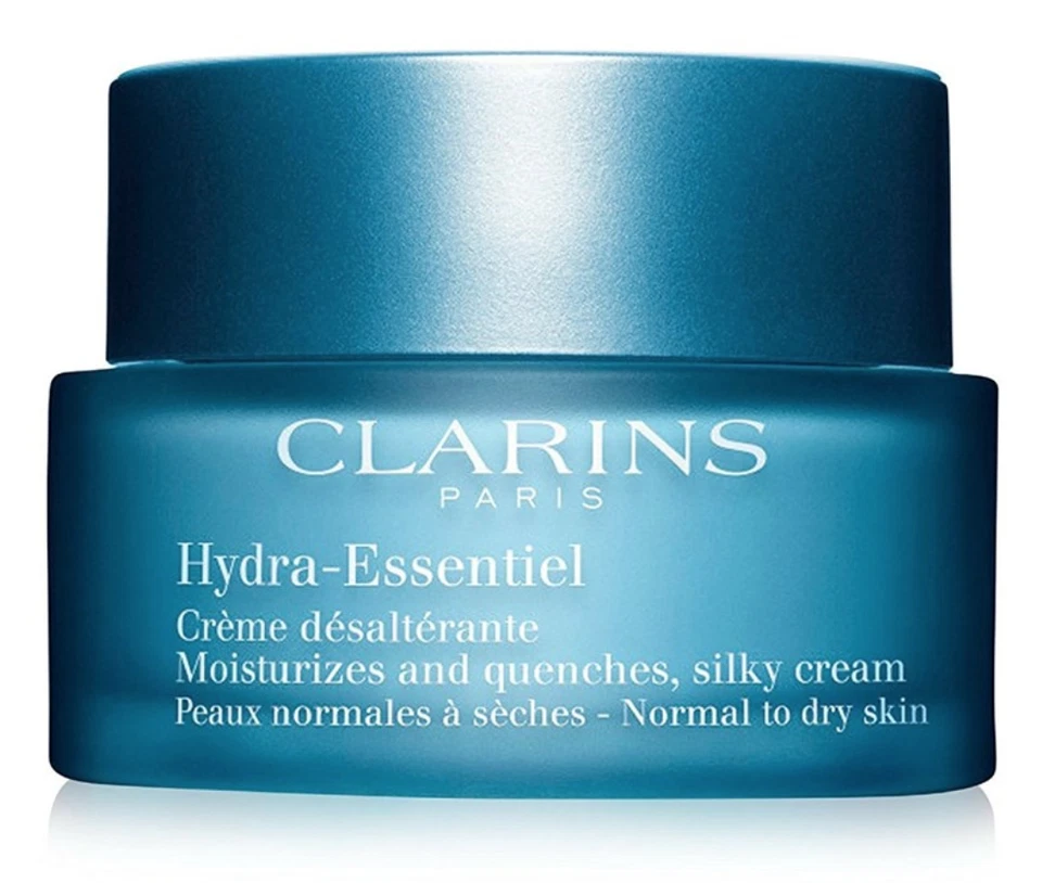  NEW Clarins Hydra-Essentiel Silky Cream SPF 15, Normal to Dry Skin, 1.7 Oz - Image 1 of 1