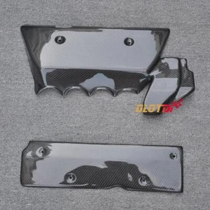 For 2002-2005 Acura RSX DC5 Coupe Carbon Fiber Car Front Engine Cover Protectors - Picture 1 of 13