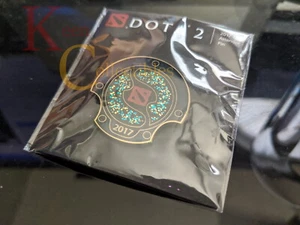 TI7 Dota 2 The International 2017 Aegis Attendee Pin | Unopened With Unused Code - Picture 1 of 2