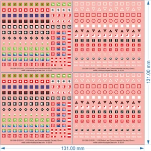 British and Commonwealth Decals 'FoW BR945' - 1/100 - Water Decal - Picture 1 of 2