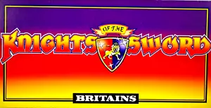 BRITAINS Famous KNIGHTS of The SWORD DEALER / Collector SHOP DISPLAY SIGN VGC - Picture 1 of 5