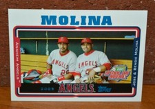 BASEBALL CARD TOPPS 2005 OPENING DAY L.A. ANGELS OF ANAHEIM JOSE & BENGIE MOLINA
