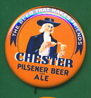 Chester Style Pa. Brewing Rp **Pin** Pilsener Beer Advertising 1940S Style Ale