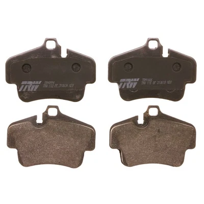 Rear Disc Brake Pad Set for Porsche 911 2001 - 2002 TRW Pro TRH0994 Foto 1 de 4