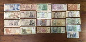 Lot Of 20 Banknotes All Different (Ref: L-17) - Picture 1 of 1