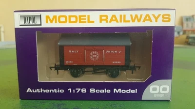 Dapol Salt wagon, Salt Union, Stoke Works, Limited Edition, brown, boxed - Image 1 of 4