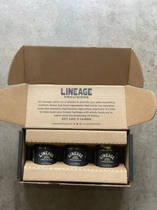 3x Lineage Raw Honey 18oz Each container lot of 3 - New! - Picture 1 of 9