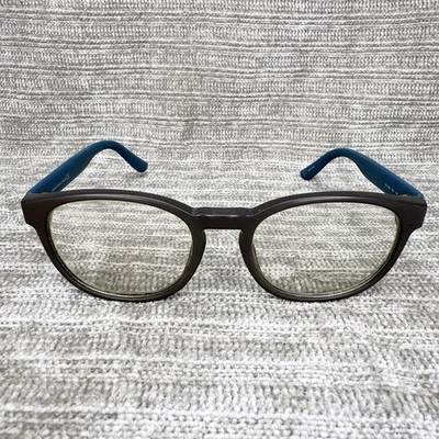 Tommy Hilfiger Eyeglasses Frames TH 1423 VYK Brown Blue Square 51-14-140 - Imagem 1 de 4