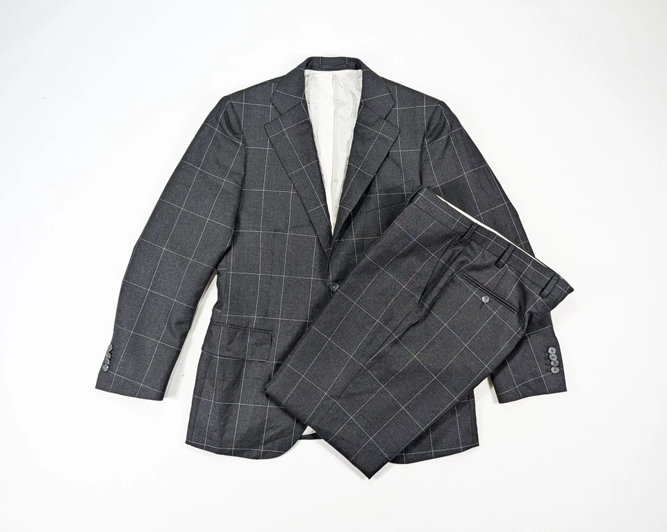 SUITSUPPLY Lazio / Brescia Wool Suit Size 40S - Image 1 of 4