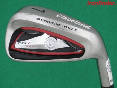 Cleveland CG7 Tour Single 7 Iron Steel DG High Launch S300 Stiff Shaft MRH - Image 1 of 4