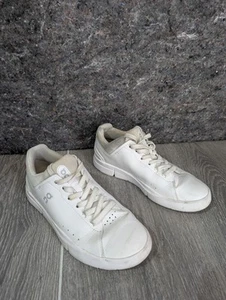 Sneakers corte On Cloud da donna The Roger Advantage 6,5 bianche in pelle Cloudtec - Foto 1 di 9