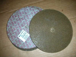 3M Scotch-Brite 6"x1/8"x1/2" Dorn EXL Unitized Entgratrad 6A Med 7500 RPM - Bild 1 von 3