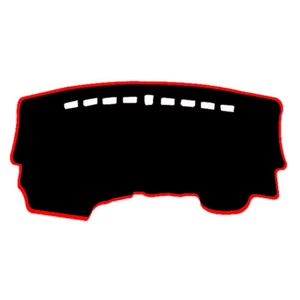 Dash Mat Cover Black with Red Edge for 08/2020 ~ 2021 Kia Picanto S & GT-Line - Picture 1 of 6