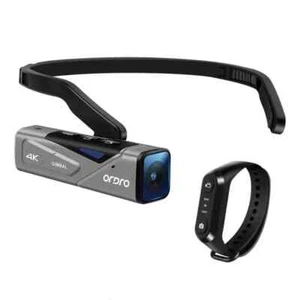 ORDRO EP7 Head Mount Wearable 4K 60fps Video Camera First Person View Hands-Free - Photo 1 sur 8