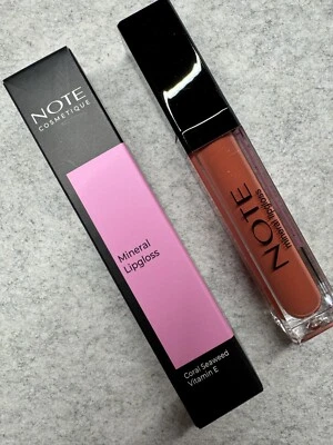NOTE Cosmetics Mineral Lipgloss, 02 Blondie Pink, 6 ml, neu - Bild 1 von 4