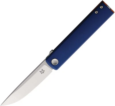 Navaja de Bolsillo Fox CHNOPS Linerlock Azul Aluminio Plegable Bohler M390 543ALBL Foto 1 de 3