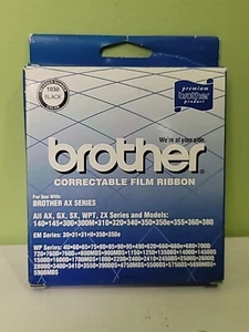 NIB Brother Correction Film Ribbon for Brother AX Series 1030 Black - Picture 1 of 2