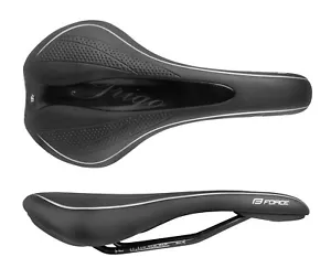 Force Trigo Gel Tech Sports lady Ladies Saddle Trekking New ca. 327gramm Black - Picture 1 of 2