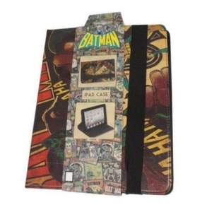 APPLE IPAD MINI TABLET VINTAGE BATMAN DC COMICS STRIP CASE SLEEVE STAND BNWT - Picture 1 of 3