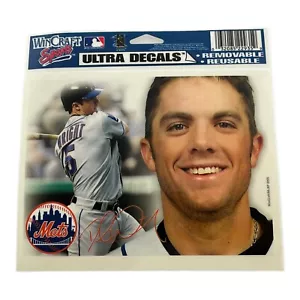 MLB David Wright 5.5 Inch X 4.5 Inch Decal New York Mets Wincraft - Picture 1 of 2