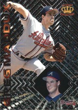 1997 (BRAVES) Pacific Prisms Platinum #82 Greg Maddux