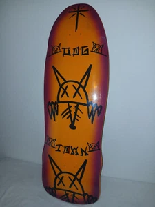 Dogtown Rat Face Skateboard Deck ORANGE CRUISER CUSTOM GRIP OLD SCHOOL - Picture 1 of 10