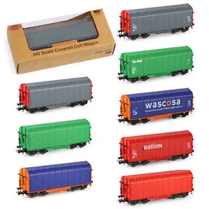 3 piezas modelo de trenes HO escala 1:87 vagón bobina cubierto vagón de carga C8762 - Imagen 1 de 16