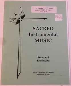 Sacred Instrumental Sheet Music ~ The Master Hath Come ~ David E. Smith Woodwind - Picture 1 of 3