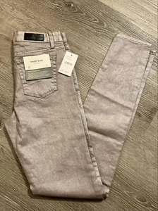 Adriano Goldschmied Girl TWIGGY SLEEK SUPER SKINNY Rose Smoke Jeans 16 NEW! - Picture 1 of 12