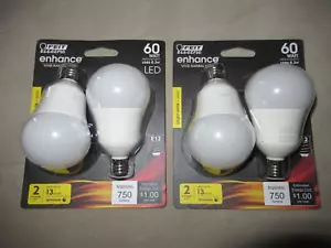 Feit Electric LED Light Bulb E12 Base 2 Pack x 2 (15840) - Picture 1 of 2