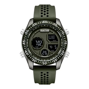 Kenneth Cole Reaction Herren Digitaluhr Silikonarmband KRWGP7005404 - Bild 1 von 2