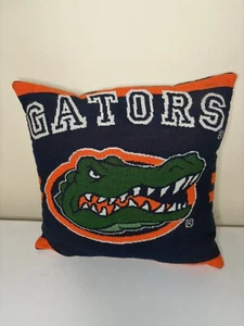 Vtg University of Florida Gators NCAA Polyester  Decorative Throw Pillow - Picture 1 of 7