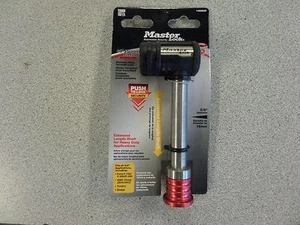 MASTER 1469DAT HEAVY DUTY 5/8" STAINLESS STEEL HITCH RECEIVER LOCK - Imagen 1 de 3