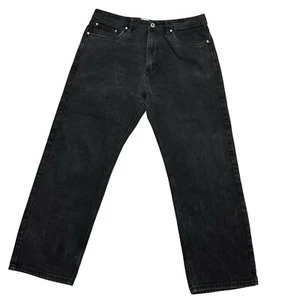 PJ MARK Jeans Herren 36/29 (ACTUAL) schwarz locker Skater Hip Hop Y2K Vintage - Bild 1 von 14