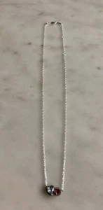 Pandora Halo Heart Pendant Necklace. Valentine’s Gift ALE S925 - Picture 1 of 4