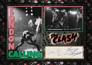 The Clash - Punk Rock - ORIGINAL A4 PHOTO PRINT MEMORABILIA - Bild 1 von 4