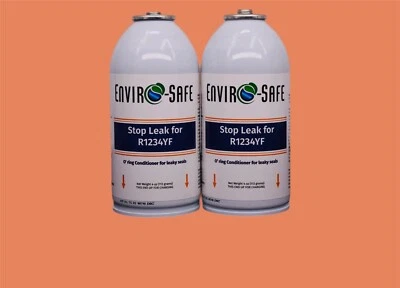 Stop Leak for 1234YF | 2 Cans, EnviroSafe, 4oz | STOP THE LEAK - Image 1 of 4