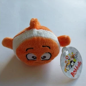 BobBalls Small Plush Clownfish Soft Toy Orange Fish 9cm Plush With Tag - Picture 1 of 2