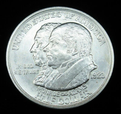 1923 S Monroe-Adams Commemorative Silver Half Dollar - Lot#134 - Image 1 of 2