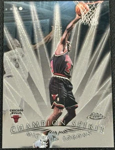 Michael Jordan 1999 Topps Chrome Champion Spirit Insert CS1 Bulls - Picture 1 of 3