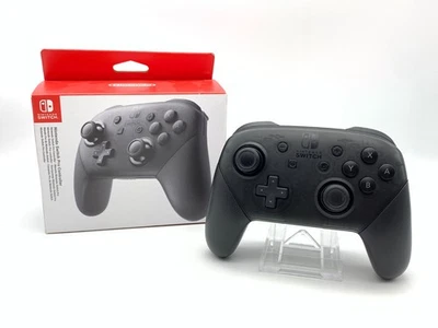Nintendo Switch Pro Controller | Original | Schwarz | inkl. OVP [Zustand Gut] - Bild 1 von 3