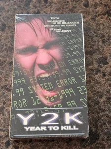 BRAND NEW Y2K Year To Kill (VHS; 1999) Alex Anagnostou RARE Sealed OOP - Picture 1 of 6