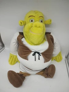 GRANDE Shrek Dreamworks Cuscino Coccole Time Pal Peluche Imbottito Orco Jay Franco 22" - Foto 1 di 2