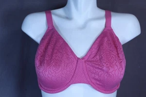 Sujetador Camiseta Wacoal 855345 Con Aros Sin Forro Soporte Lateral Talla 36DDD Rosa - Imagen 1 de 7